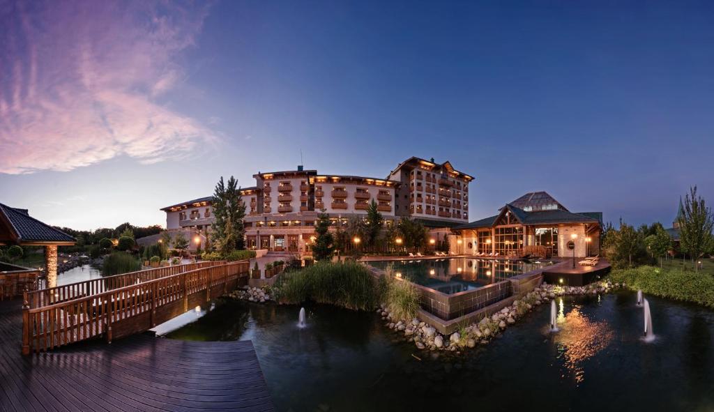 Image of Michlifen Resort exterior in Ifrane showcasing Alpine chalet luxury – Michlifen Resort